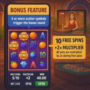 bonus feature learning in gambling slot games online casino technology 300x300 - What a Bonus Feature Means in Gambling