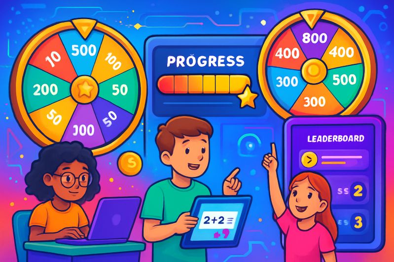 digital learning interface casino style - Casino Mechanics Behind Gamified Learning Platforms